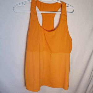 Fila workout tank in bright yellow XL